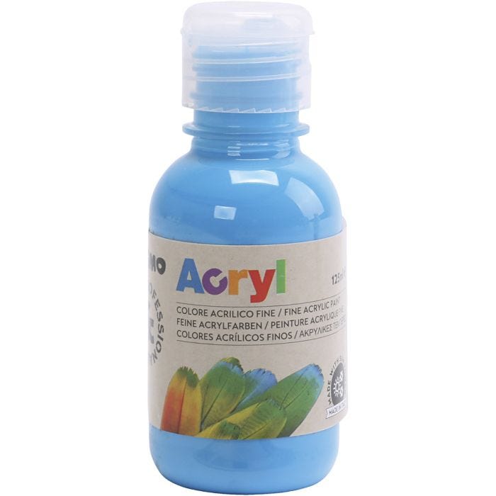 PRIMO luxury acrylic paint, primary blue, 125 ml/ 1 bottle