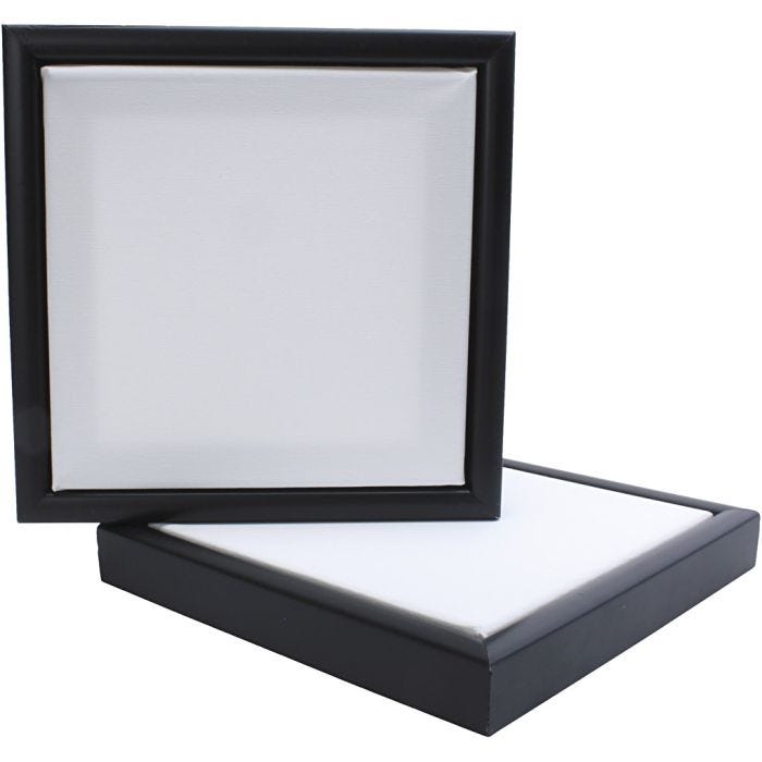 Canvas with Wooden Frame, size 20x20 cm, 280 g, 10 pc/ 1 pack