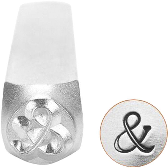 Embossing Stamp, &amp;, 65 mm, 6 mm, 1 pc