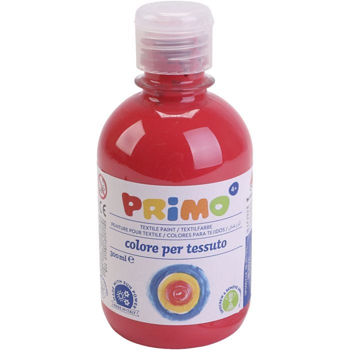 Textile Paint, red, 300 ml/ 1 bottle