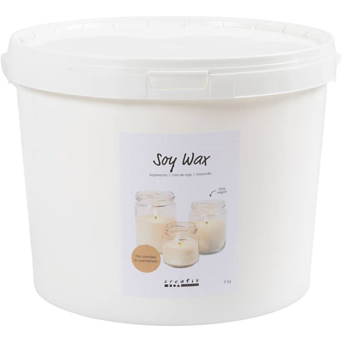 Soy Wax, For candles in containers, 5 kg/ 1 pack