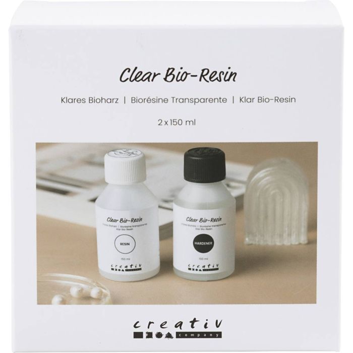 Clear Bio-Resin, clear, 2x150 ml/ 1 pack