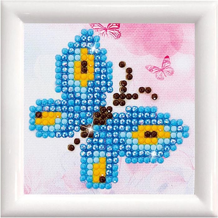 Diamond Dotz , Butterfly Sparkle, 7,6x7,6 cm, 1 pack