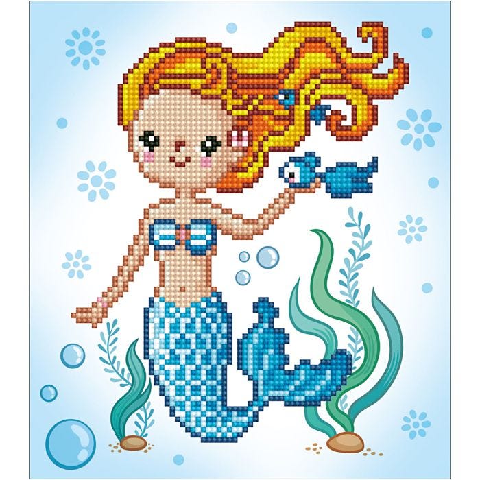 Diamond Dotz, Sweet Swimmer, 20x20 cm, 1 pack
