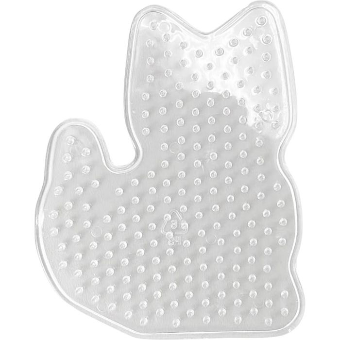 Peg Board, H: 10 cm, W: 8 cm, JUMBO, clear, 1 pc