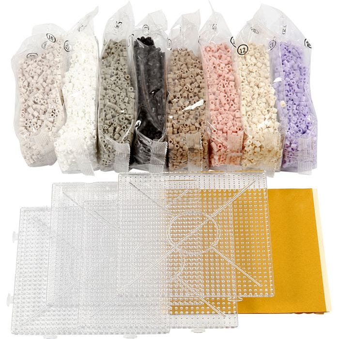 PhotoPearls Kit, medium, assorted colours, 14000 pc, 1 set
