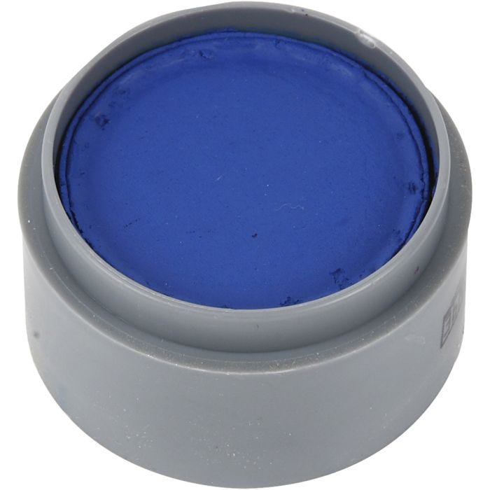 Water-based Face Paint, dark blue, 15 ml/ 1 tub