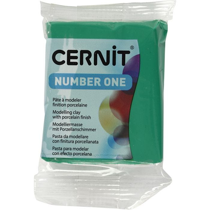 Cernit, green (600), 56 g/ 1 pack
