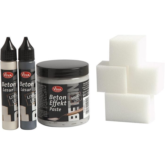 Concrete Paste, grey, 1 set