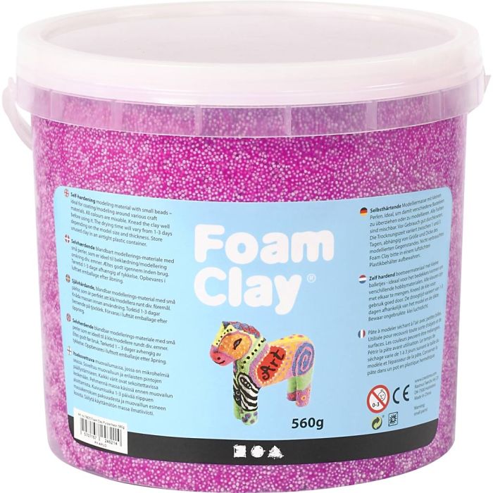 Foam Clay®, light lilac, 560 g/ 1 bucket