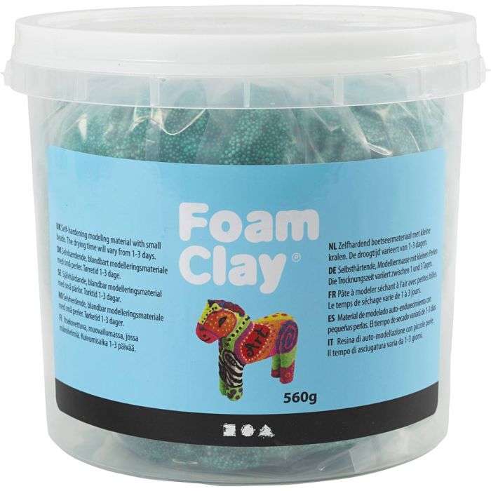 Foam Clay®, dark green, 560 g/ 1 bucket