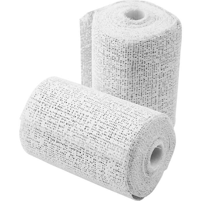 Plaster Gauze, 2,7 M, 7,5 cm, white, 2roll/ 1 pack