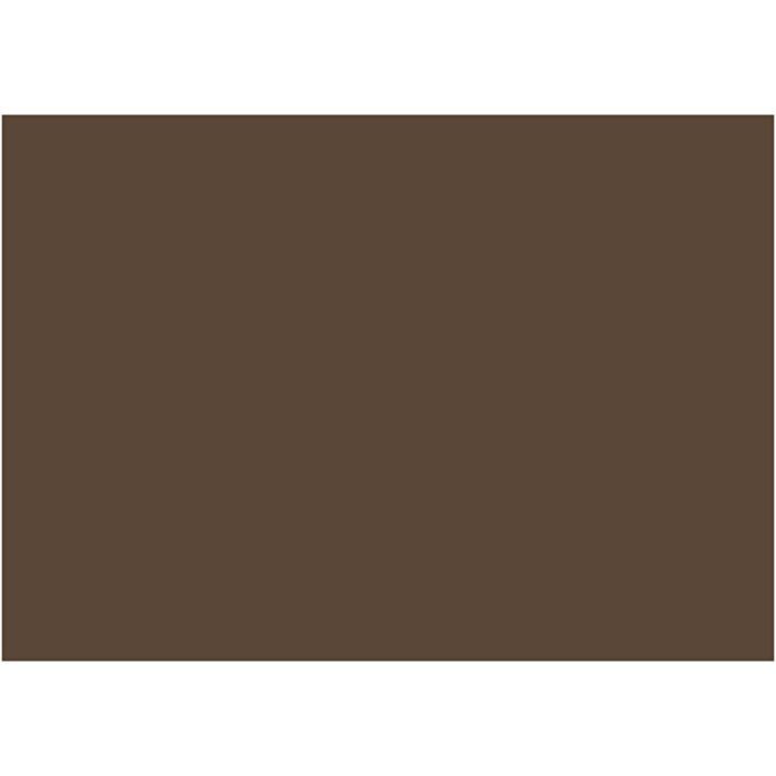 EVA foam, A4, sheet 210x297 mm, thickness 2 mm, dark brown, 10sheet/ 1 pack