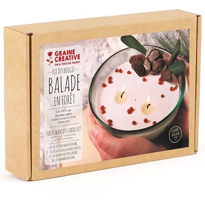 Candle craft Kit, Take a walk in the forest, 1 pack