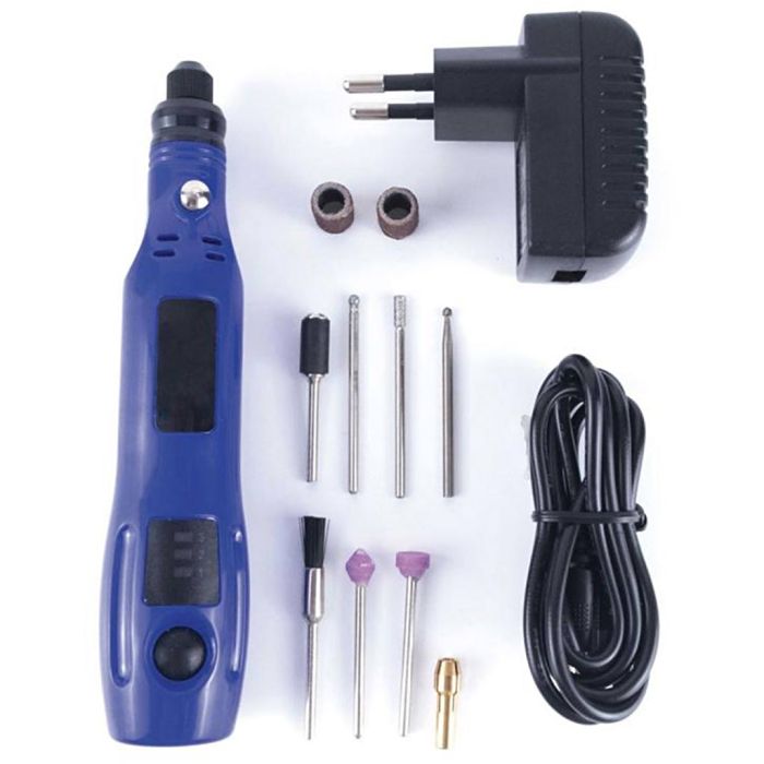 Glass engraving set and accessories, 12 pc/ 1 pack