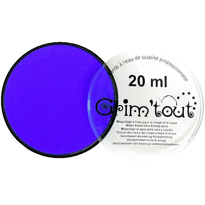 Professional face paint shade, blue, 20 ml/ 1 tub