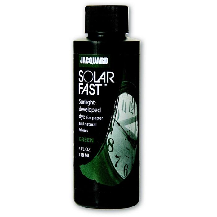 Jacquard Solarfast - Photosensitive dye, green (109), 118 ml/ 1 bottle