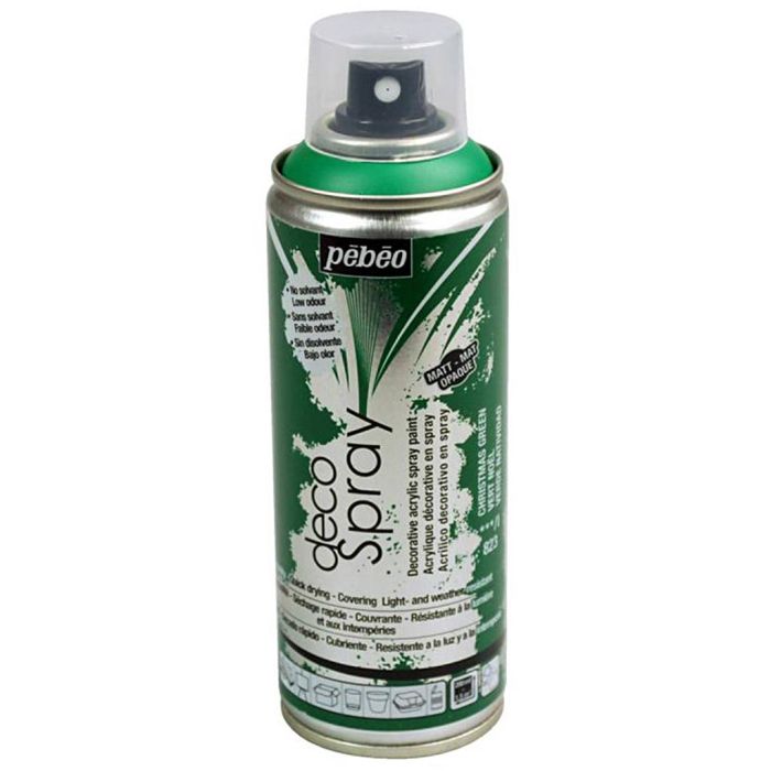 DecoSpray spray paint, fir green, 200 ml/ 1 tub