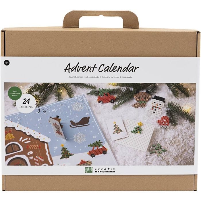 NABBI BioBeads Advent Calendar, 24 designs, 1 pc