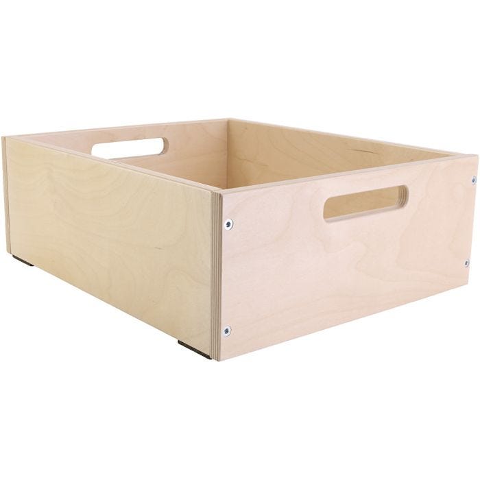 Storage box, H: 15 cm, D. 44 cm, W: 37 cm, 1 pack