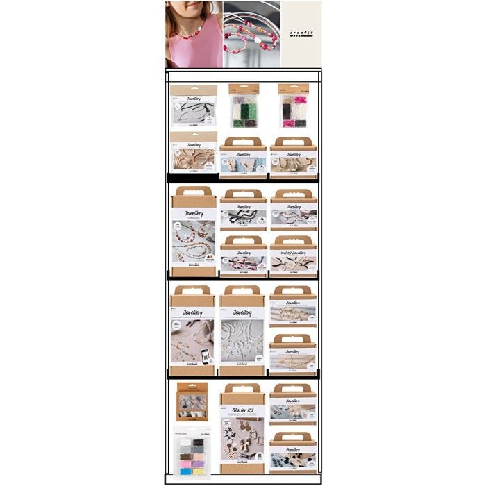 Floor Display, assembled, Jewellery, adult, 88 sales units/ 1 pc