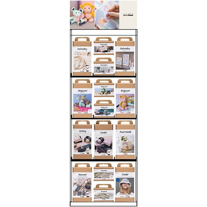 Floor Display, assembled, Yarn, adult, 75 sales units/ 1 pc
