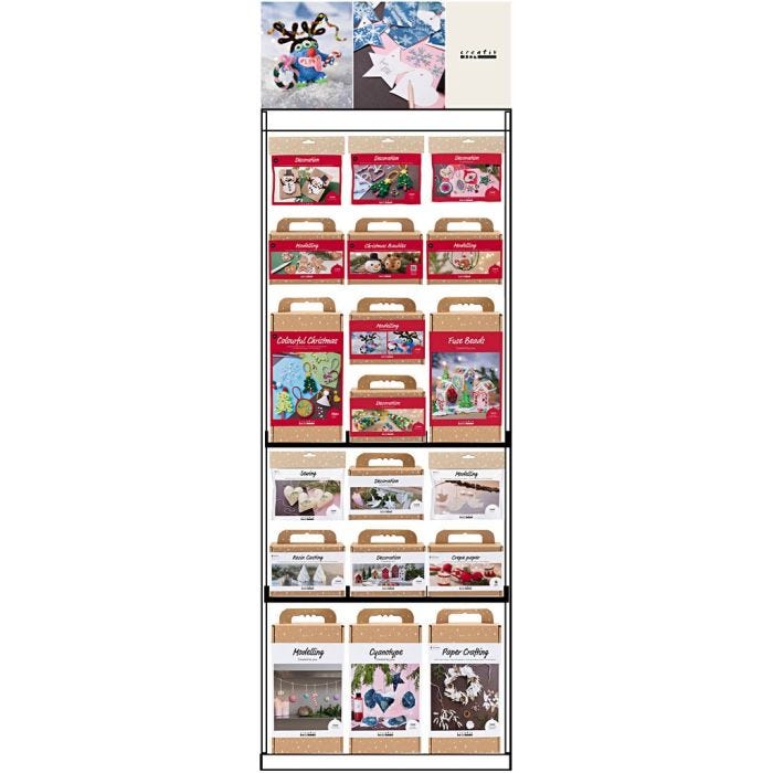 Floor Display, assembled, Christmas, adults and children, 86 sales units/ 1 pc