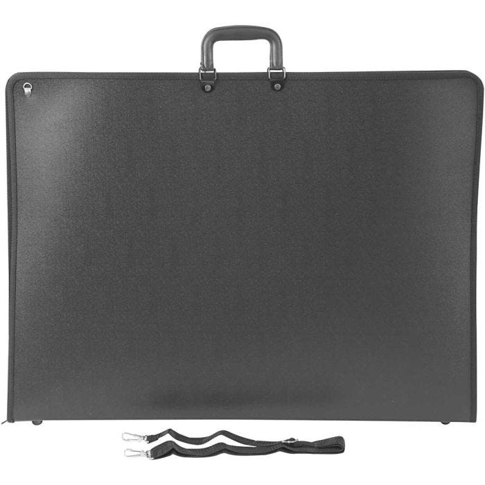 Art Portfolio, A2, sheet 420x600 mm, size 74x55 cm, black, 1 pc
