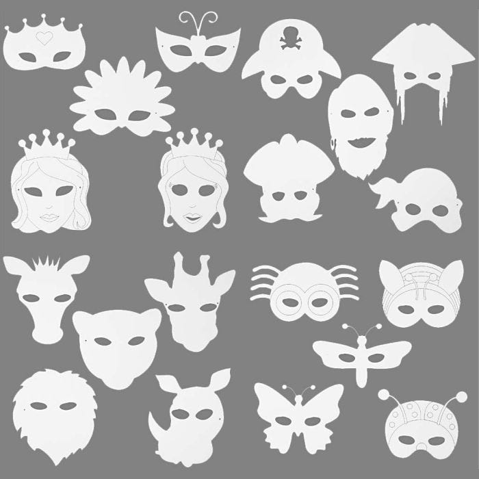 Masks, 64pc/ 1 pack