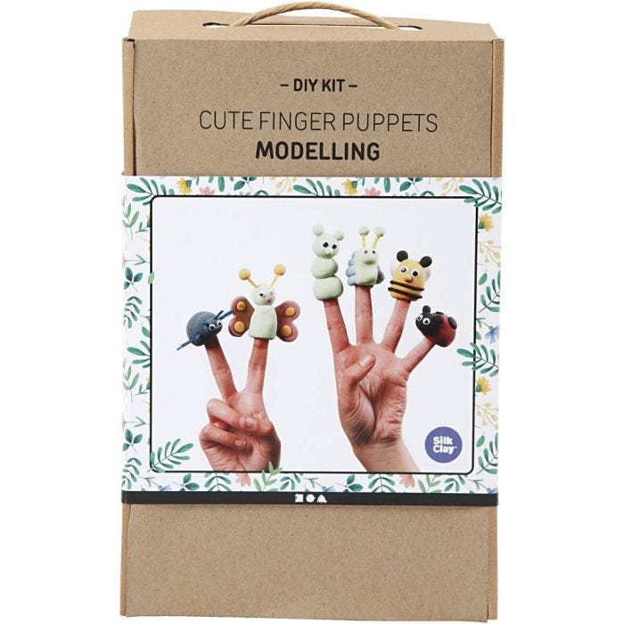 Cute Finger puppets, 1 set
