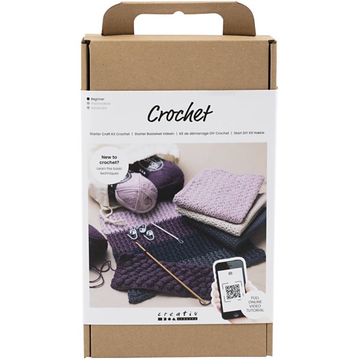 Starter Craft Kit Crochet, 1 pack