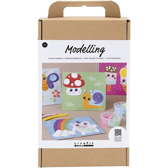 Craft Kit Modelling, Decorative Plate, 1 pack