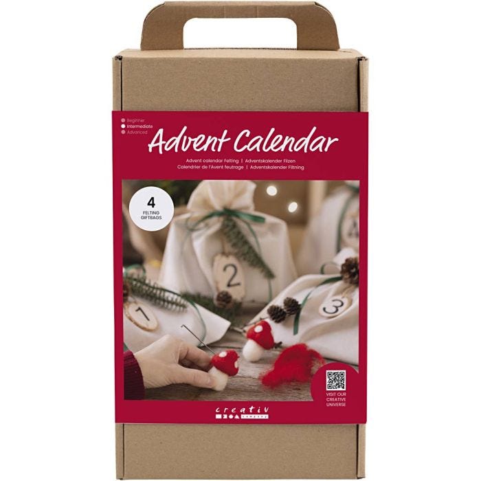 Advent calendar Felting, 1 pack