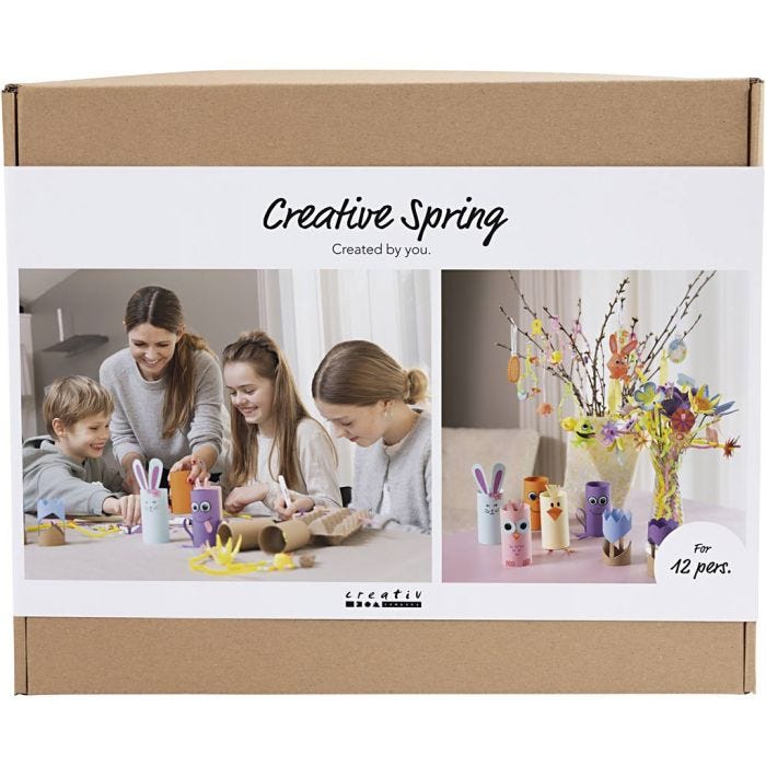 Mega Craft Mix Creative Spring, spring colours, 1 pack