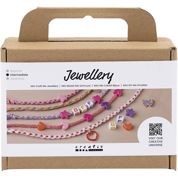 Mini Craft Mix Jewellery, Friendship Jewellery, 1 pack