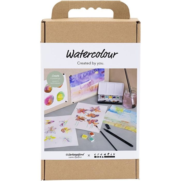 Craft Kit Watercolour, 1 pack