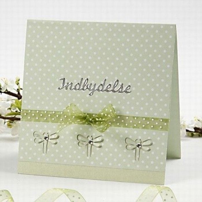 Peel Off Stickers - Indbydelse (Danish word)