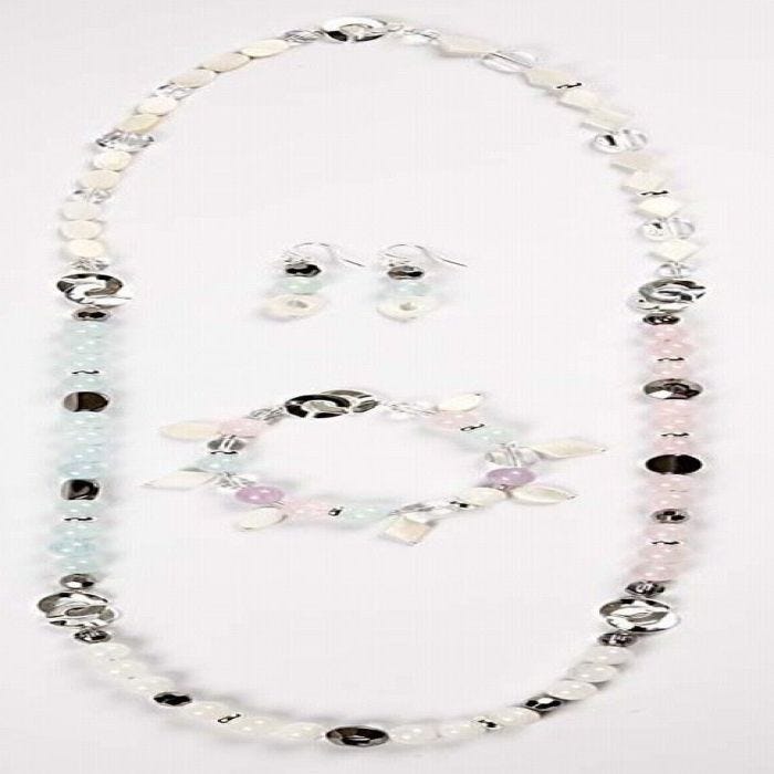 A Linked Necklace and Bracelet