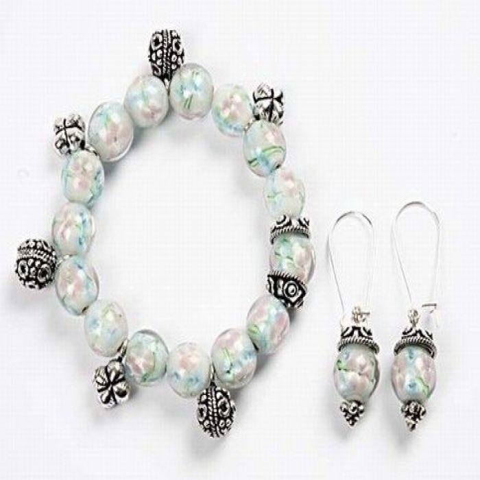 A Glass Bead Bracelet