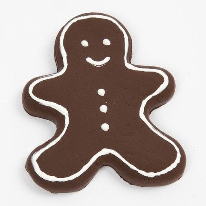 A Silk Clay Gingerbread Man