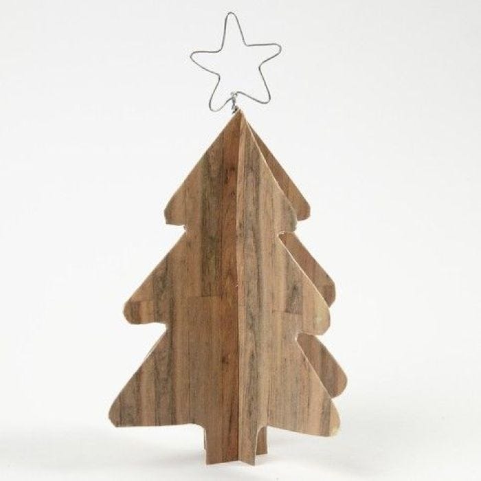 Christmas Trees made from Card