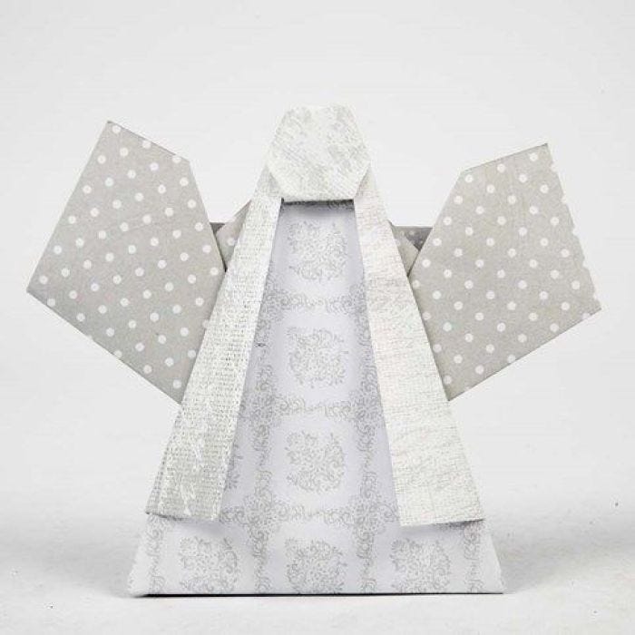 An Angel folded from Vivi Gade Design Paper