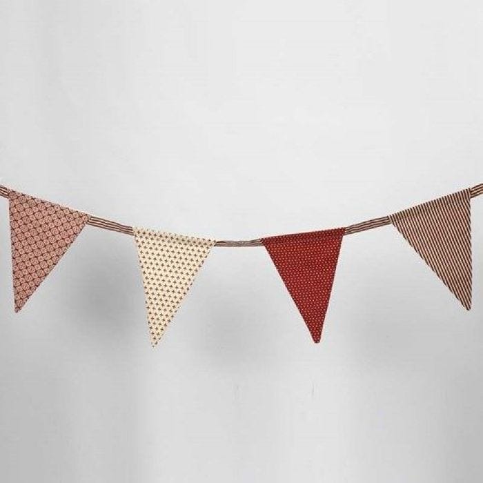 Bunting with Vivi Gade Design Fabric (the Copenhagen series)