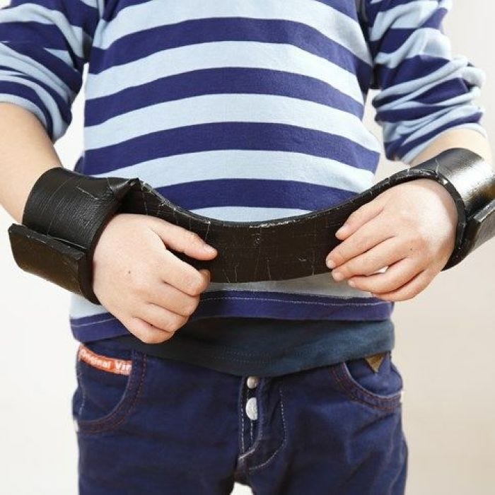 Role Playing Equipment : Handcuffs made from Foam Rubber