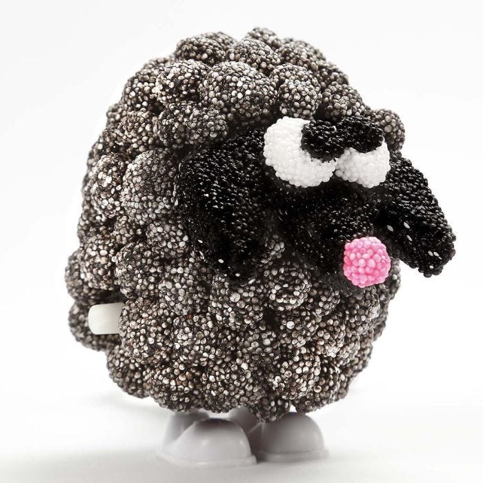 'The Black Sheep' as a moving Figure