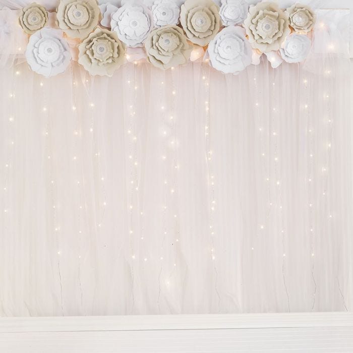 Flowers for Decoration and Backdrop for Party Photo Shoots