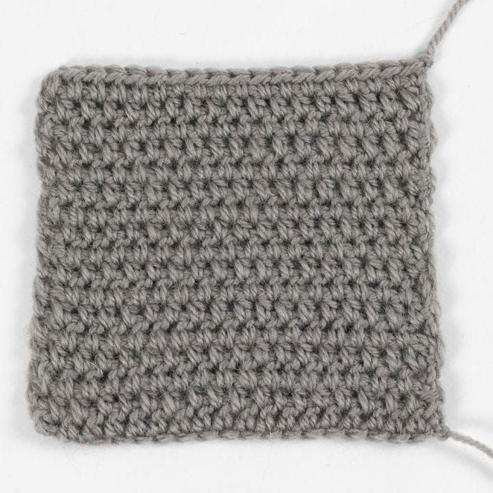 How to crochet a half treble stitch