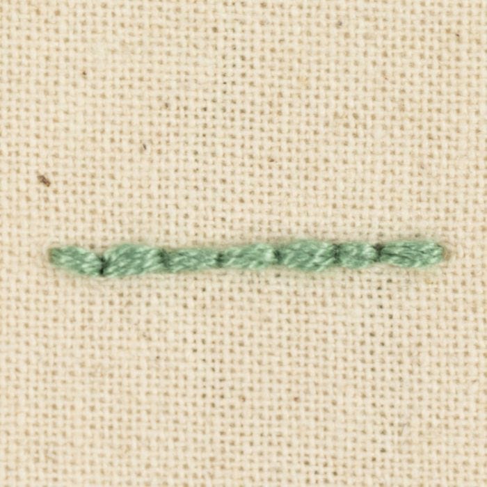 How to do lock stitch in embroidery