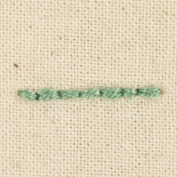 How to do lock stitch in embroidery