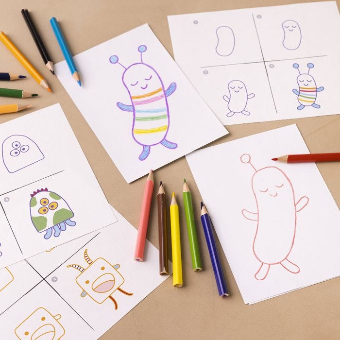 Learn to draw monsters